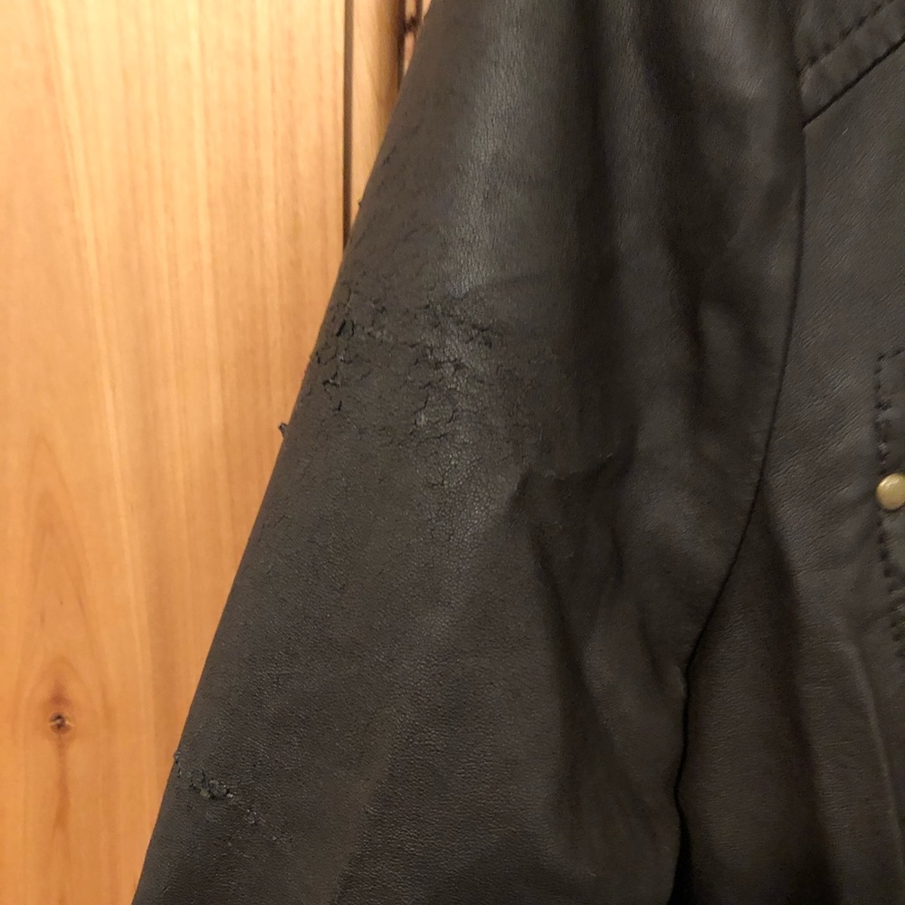 GUESS Cool Dark Brown Jacket - Picture 3 of 7